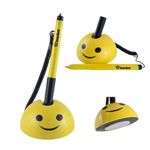 Teacher's Day Smiley Desk Pen with Stand