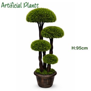 Artificial Cypress Multi-Ball Topiary Tree – Decorative Plant (95 × 33 cm)