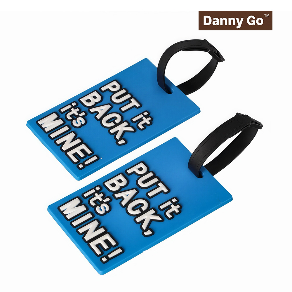 Danny R Name Tag Danny Go Luggage Tag Set – 2 Pieces Blue - TezkarShop Official Website