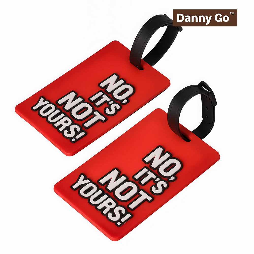 Danny R Name Tag Danny Go Luggage Tag Set – 2 Pieces Red - TezkarShop Official Website