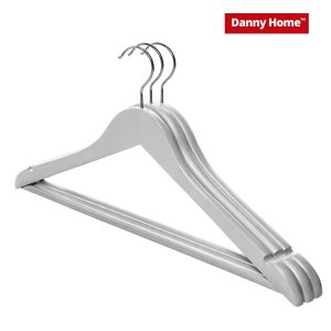 Danny Home Wooden Suit Hangers (3PCS) – Grey | WH010G-3