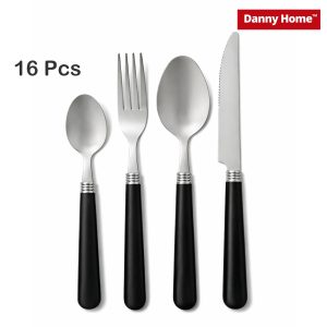 Danny Home 16-Pieces Stainless Steel Cutlery Set