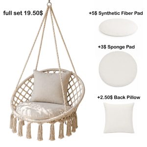 Cotton Hammock Hanging Chair Swings