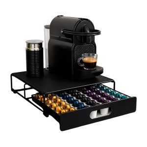 Coffee Capsule Drawer Organizer – 48-Piece Capacity