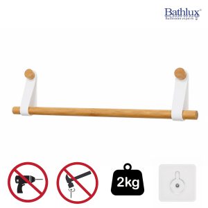 Bathlux Bamboo Towel Holder 30616