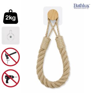 Bathlux Rope Style Towel Holder 30607