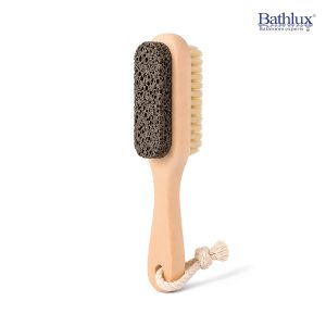 Bathlux Foot Stone & Brush  #90615
