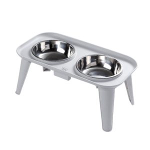 Elevated Pet Bowl Stand MB1111B L.grey