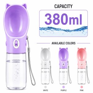 Portable Pet Water Bottle 380ml - MB314