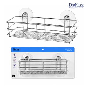 Bathlux 30211 Self-Adhesive Storage Rack