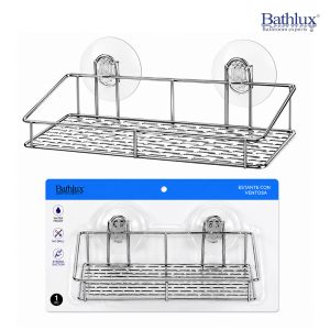 Bathlux 30210 Self-Adhesive Bathroom Storage Rack