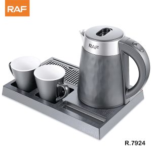 RAF R.7924 Electric Kettle Set with 2 Mugs