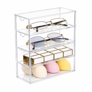 Acrylic Cosmetic Organizer, Multi-Drawer #2214