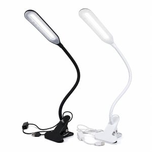 Clip-On Desk Lamp, Eye Guard Flexible Reading Lamp