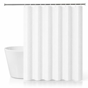 Bathlux Peva Shower Curtain 180x180cm White #60809