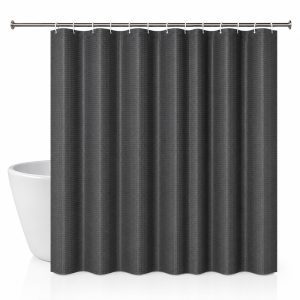 Bathlux Peva Shower Curtain 180x180cm Dark-Gray #61033