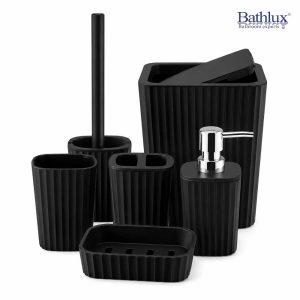 Bathlux 6-Piece Bathroom Accessories Set 72380