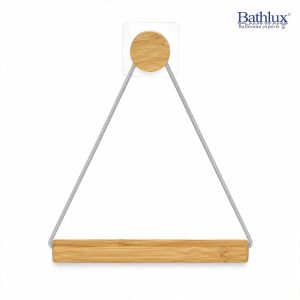 Bathlux Bamboo Toilet Paper Roll Holder #30610