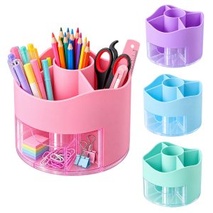 360° Rotating Pen Holder with Drawer BC-9760