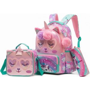 Unicorn Cat Backpack Set (3pcs)19107-3