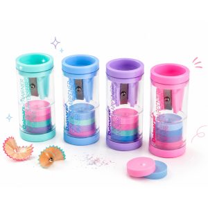 2-in-1 Pencil Sharpener & Eraser Set DMS-089