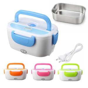 Electric Heated Lunch Box Stainless Bowl 17108-2