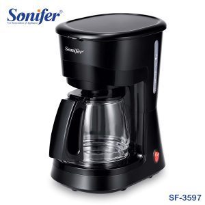 Sonifer SF-3597 Compact Drip Coffee Maker – 600W | 0.6L | 4–6 Cups
