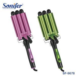 Sonifer SF-9678 Professional Ceramic Triple Barrel Curling Iron