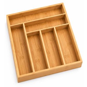 Bamboo Kitchen Drawer Organizer 35990-4