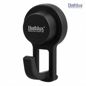 Bathlux Cup Hook Towel Holder Black #30180