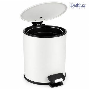 Bathlux 5L Pedal Trash Can with Soft-Close Lid #71744