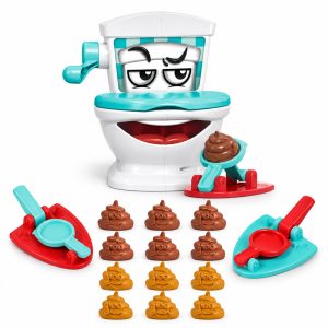 Poop Shoot Toilet Target Game