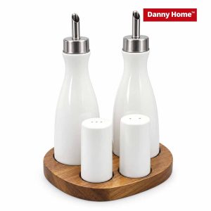 Danny Home 5-Piece Ceramic Condiment Set