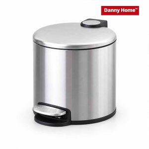 Danny Home 3L Stainless Steel Pedal Trash Can